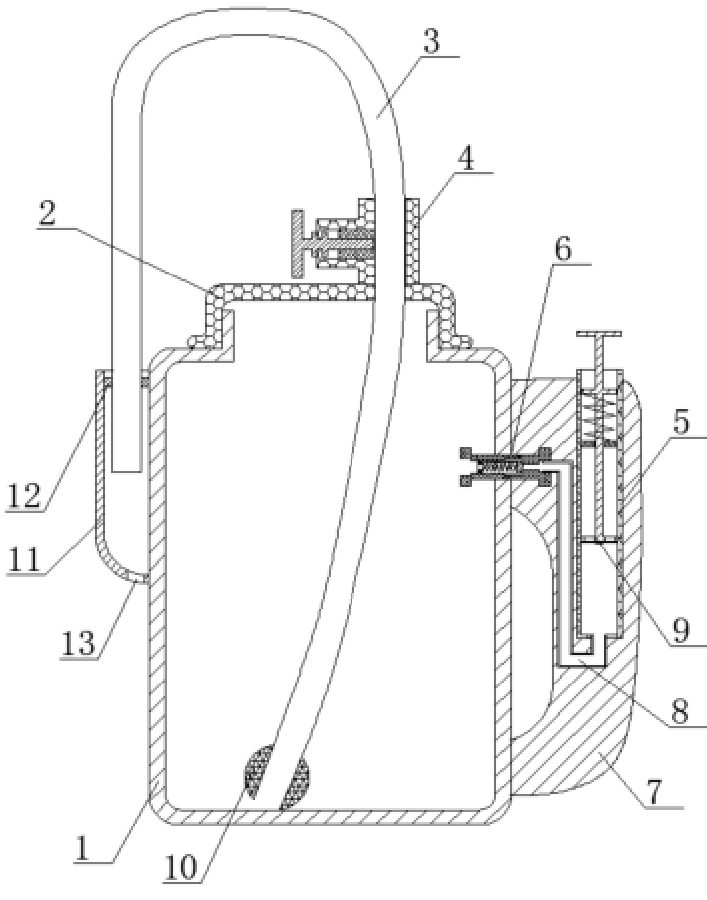 一種防止帕金森病患者飲水嗆咳的水杯