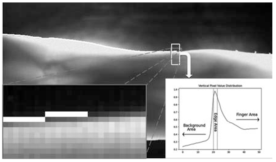 一種魯棒的手指靜脈圖像感興趣區域提取方法