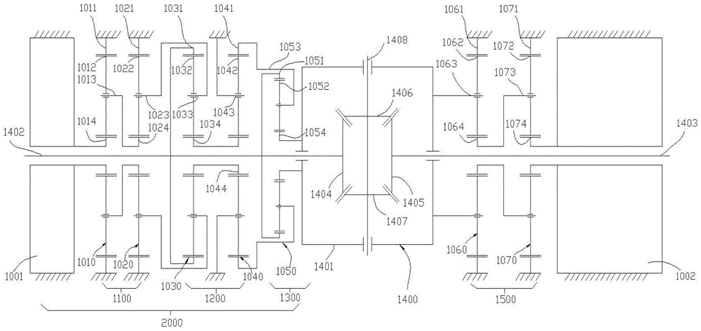 一種帶有轉矩定向分配功能的電動差速器