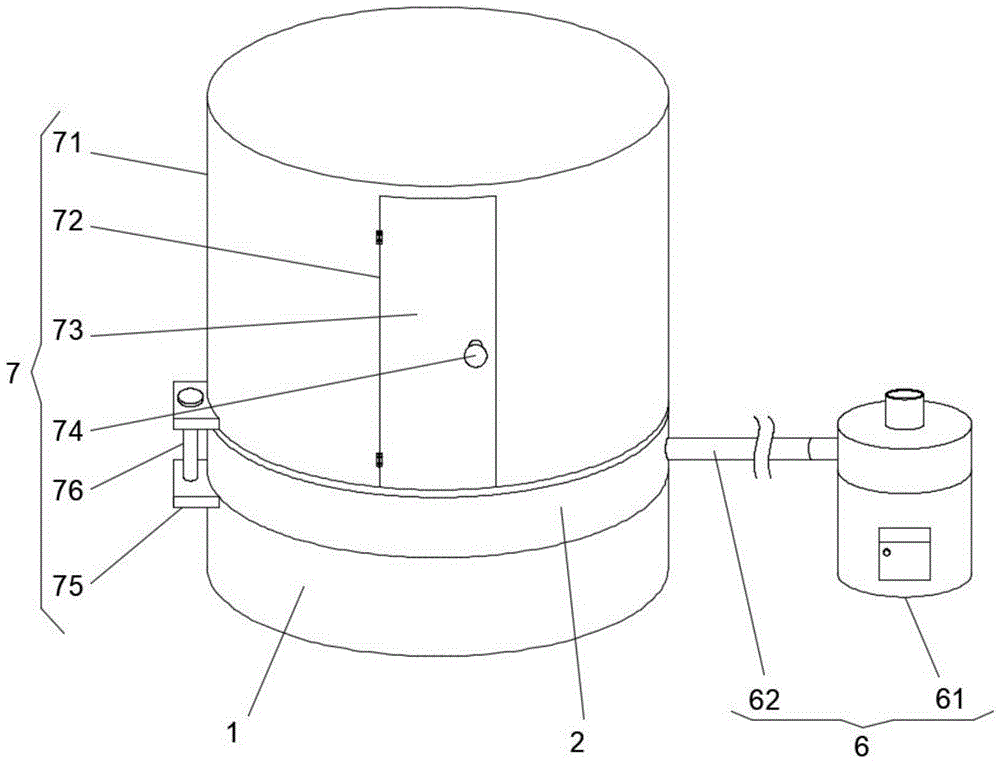 一種試管內外壁同時清洗裝置